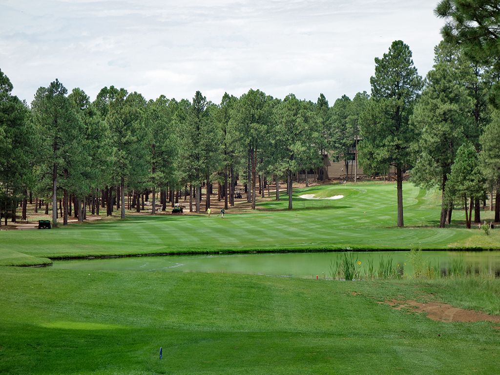 8th Hole at Flagstaff Ranch Golf Club (384 Yard Par 4)